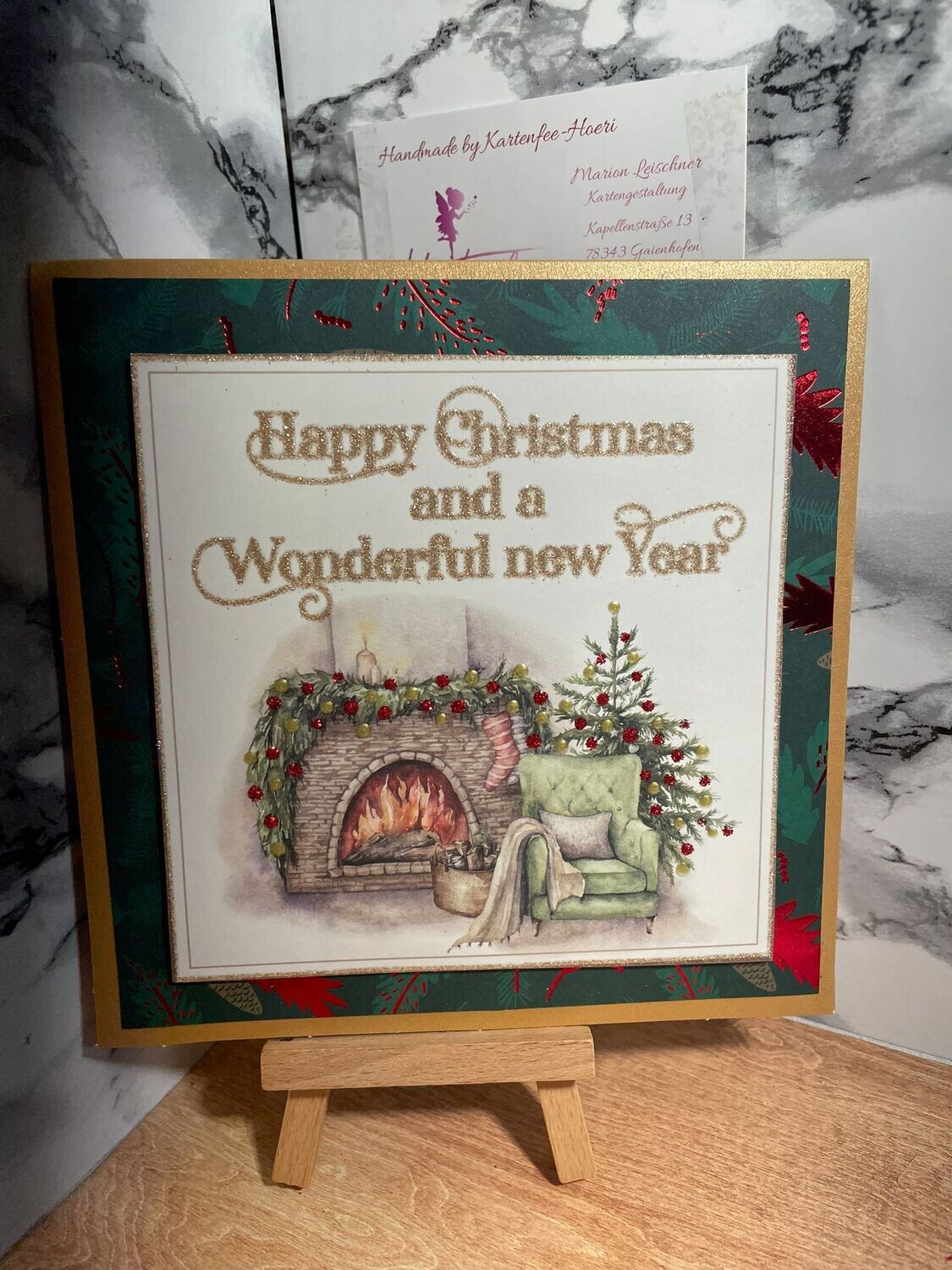 Winter-/Weihnachtskarte