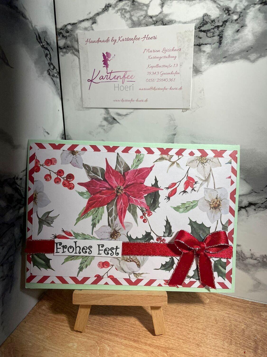Winter-/Weihnachtskarte