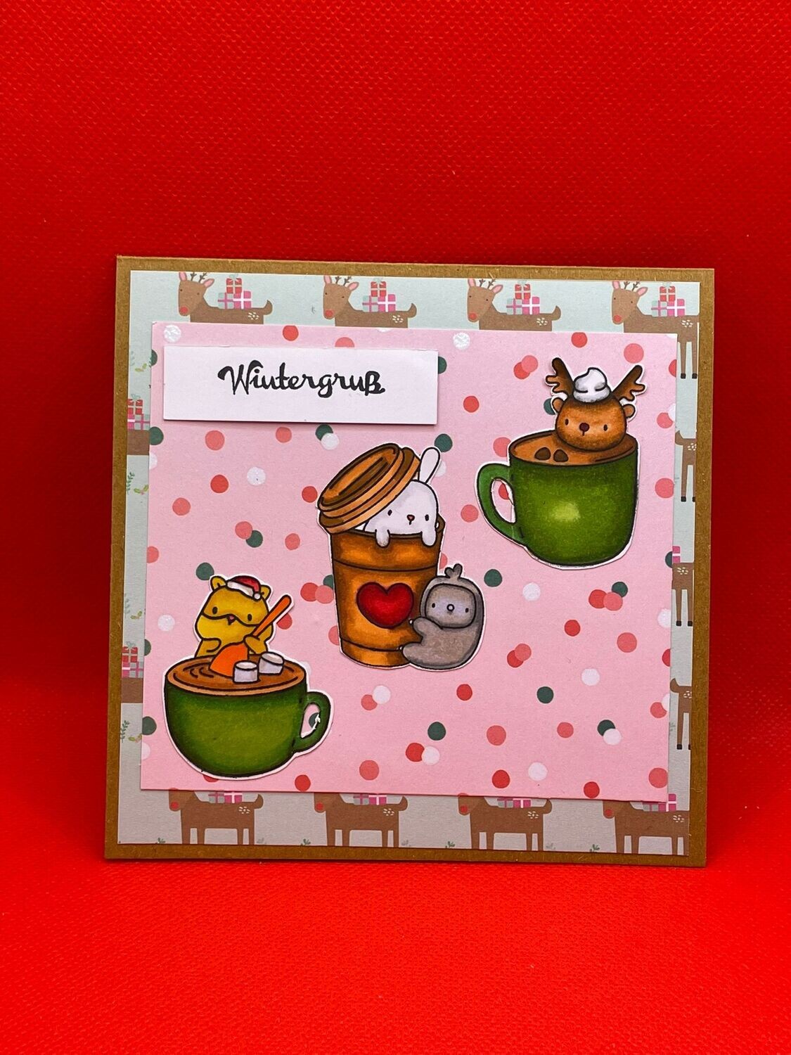 Winter-/Weihnachtskarte
