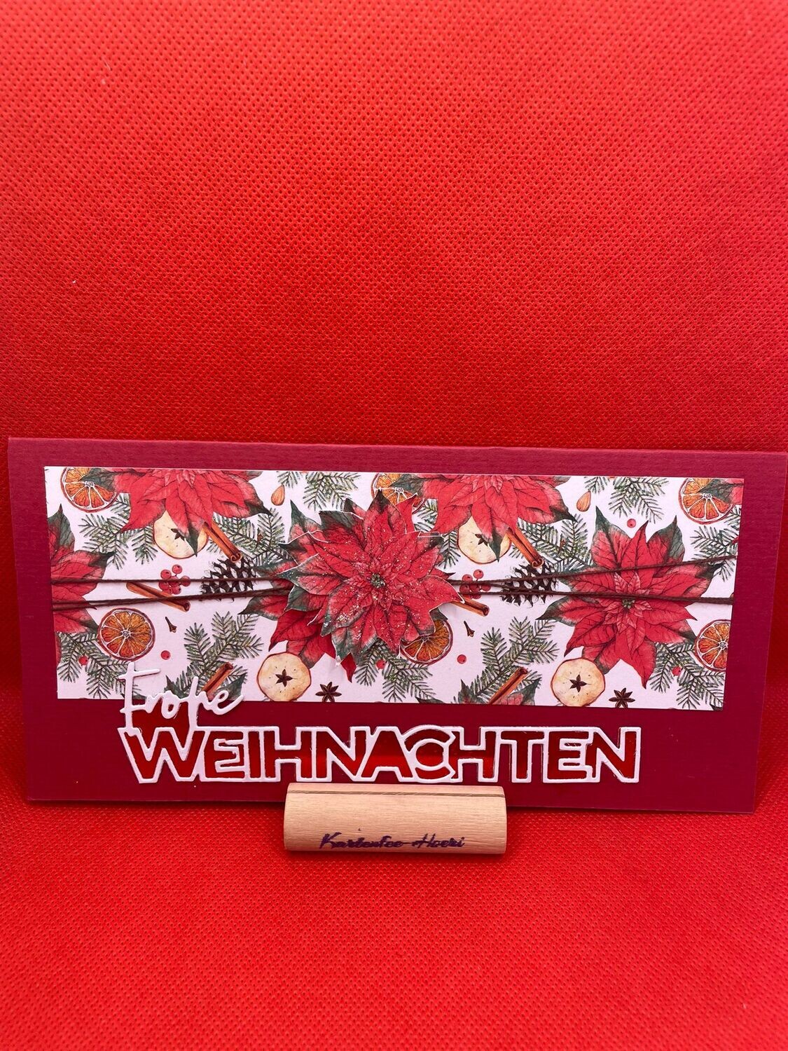 Winter-/Weihnachtskarte