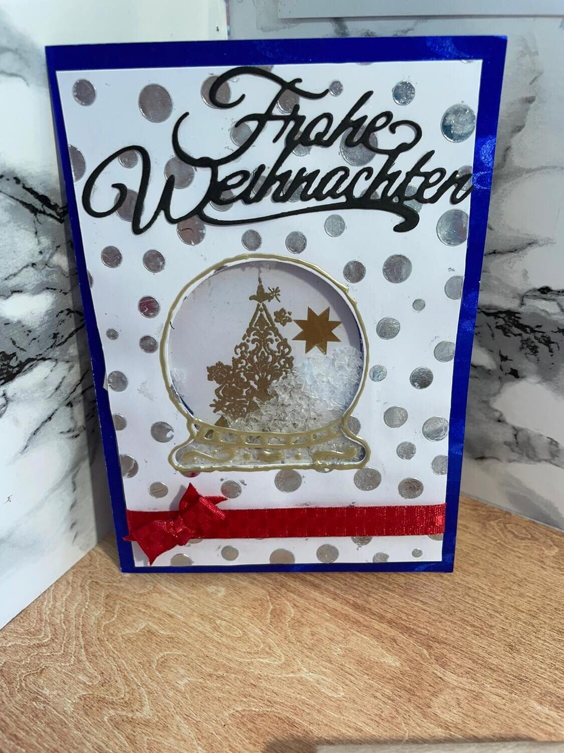 Weihnachts-Schüttelkarte