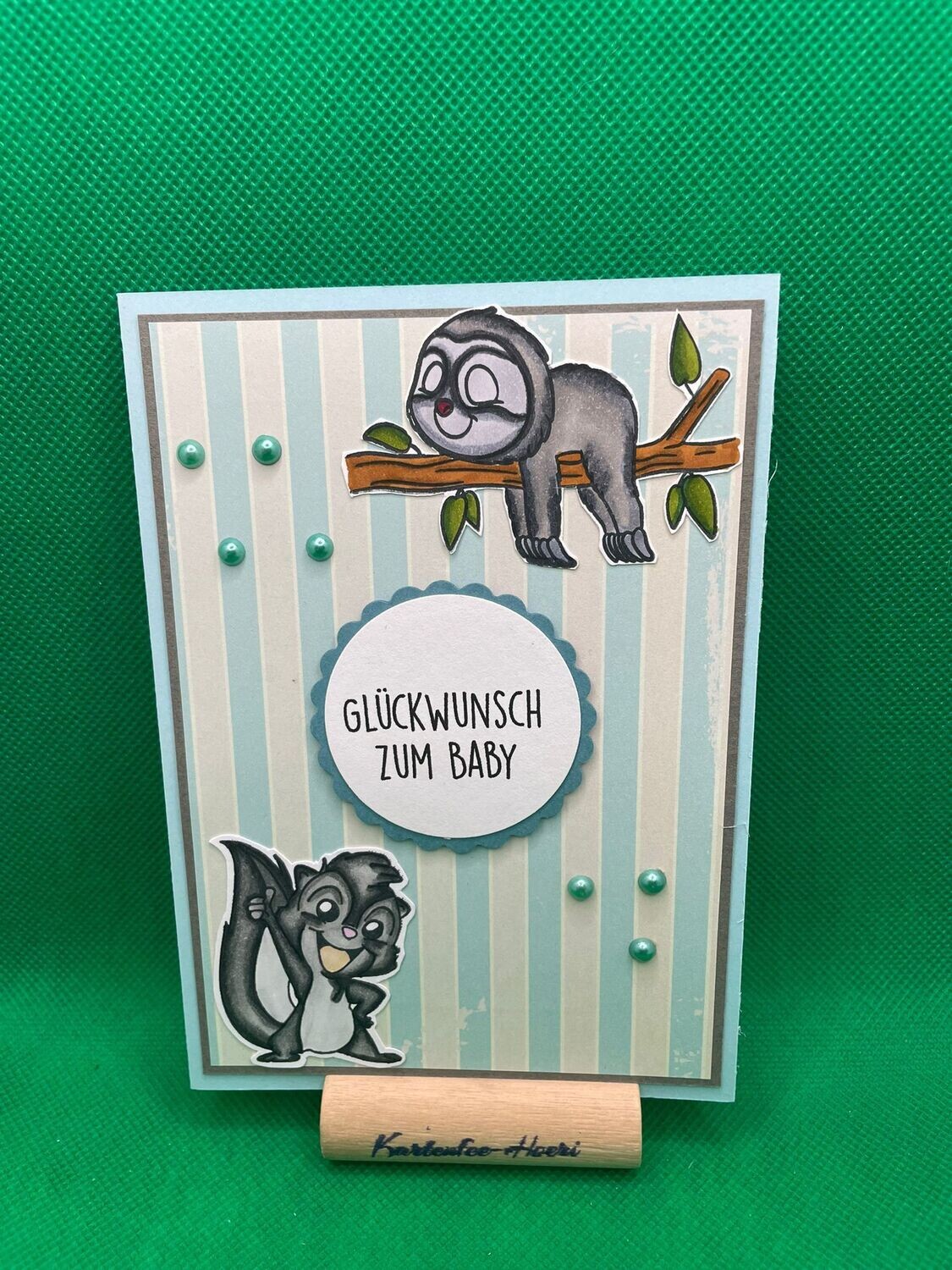 Karte zur Geburt