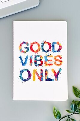Good Vibes Only small notebook