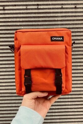 Orange Cross Bag