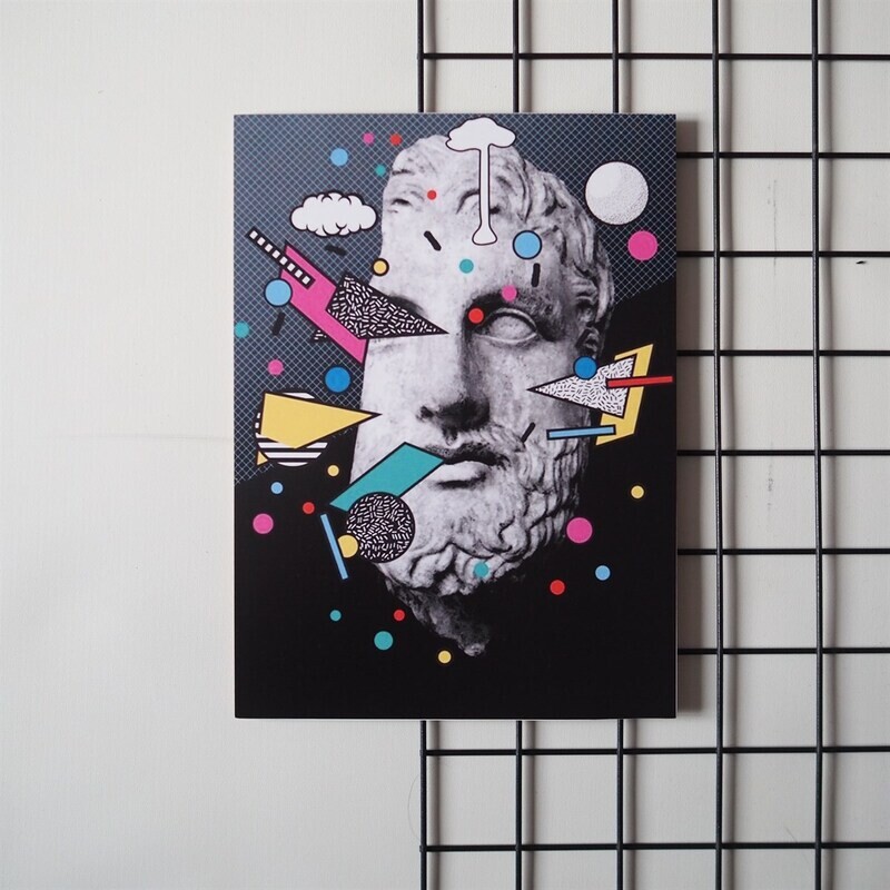 Roman Modern Art Poster