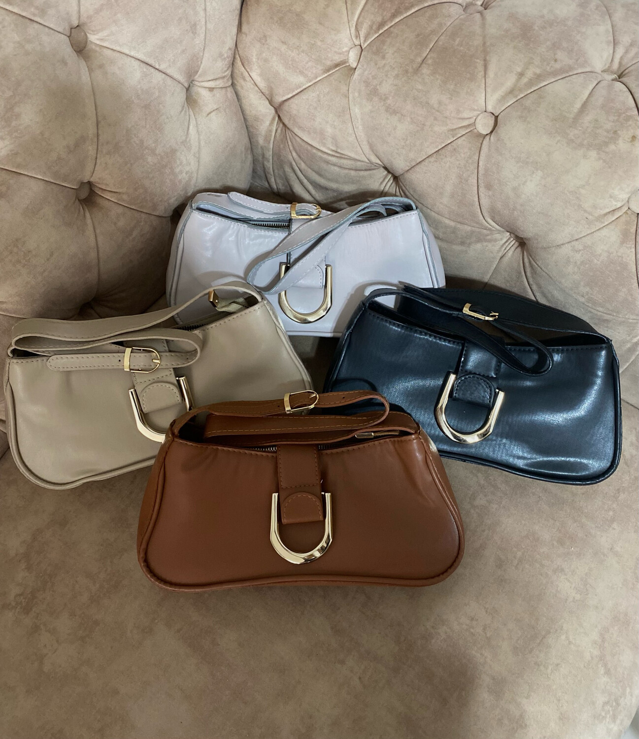 Boumerdes Bagette Leather Bag