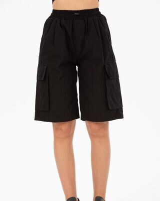 Black Pockets Unisex Shorts