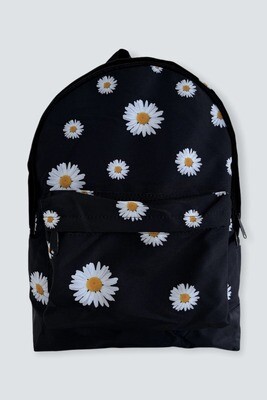 Black Daisies Backpack