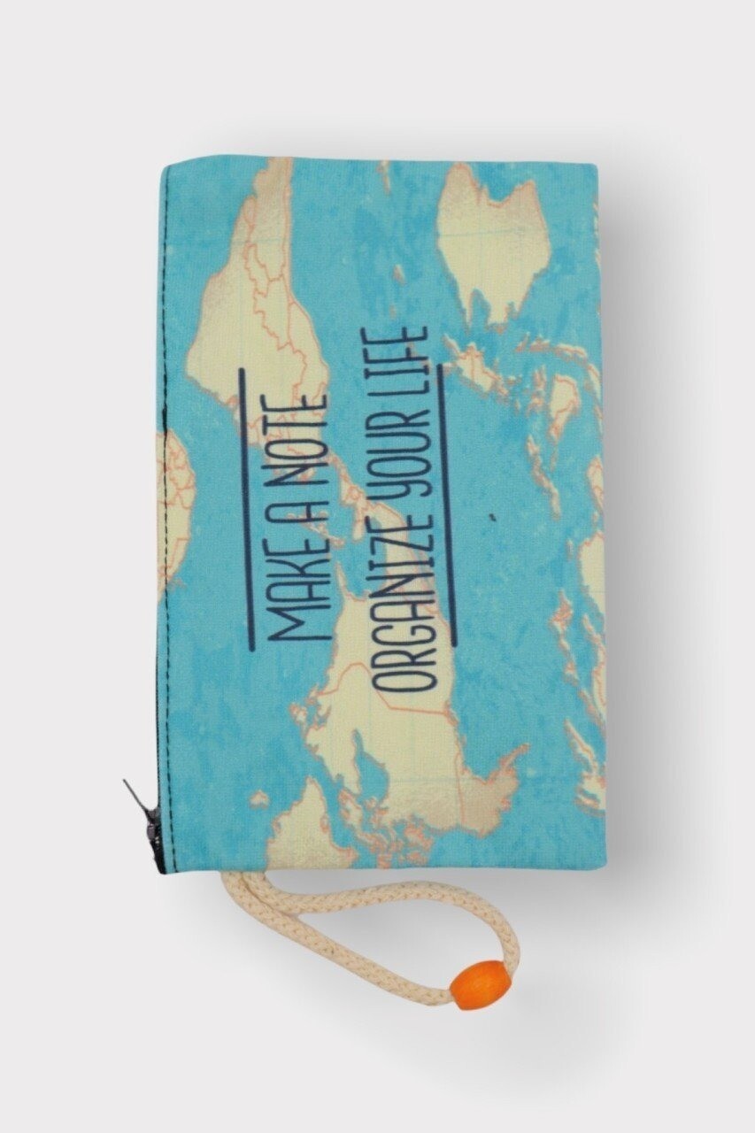 World Map Pencil Case