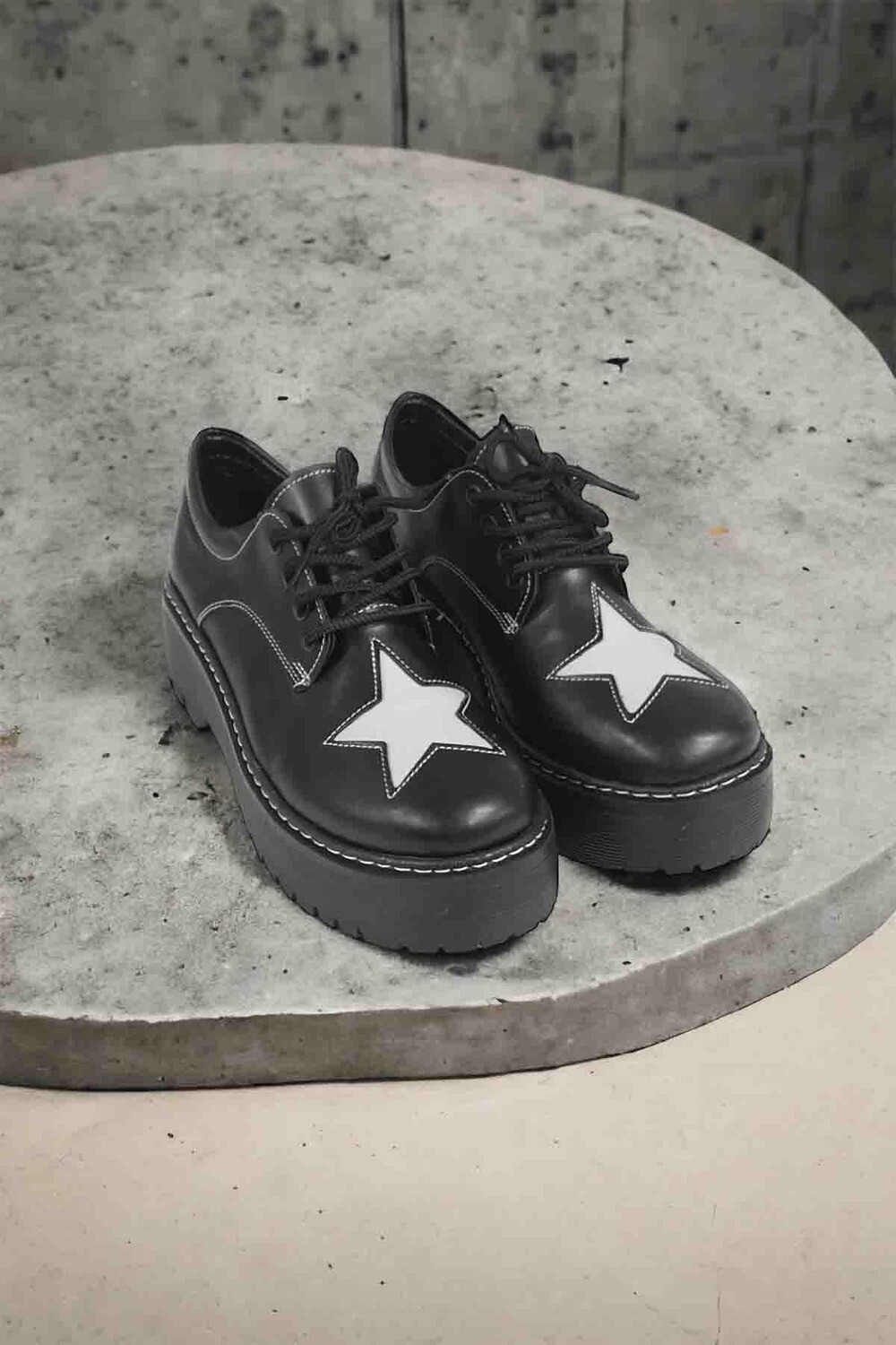 Star Platform Lolita Shoes, Size: 37