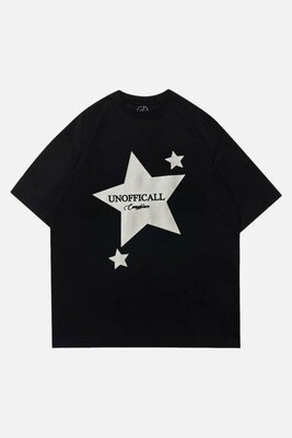 Black Unofficial Stars T-Shirt