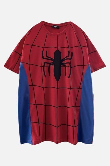 Ultimate Spiderman Oversized Unisex Tshirt, Size: S