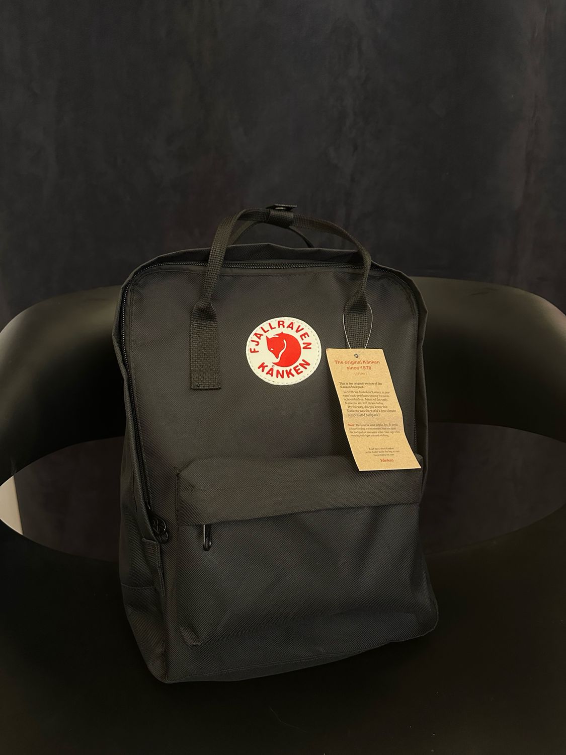 Black Classic Kanken Backpack