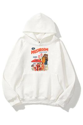 Mushroom Fan Club Extra Oversized Unisex Hoodie