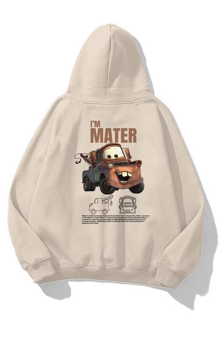 I&#39;m Mater Extra Oversized Unisex Hoodie