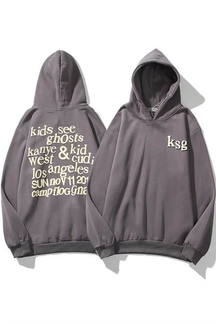 Kanye West X Kid Cudi Extra Oversized Unisex Hoodie