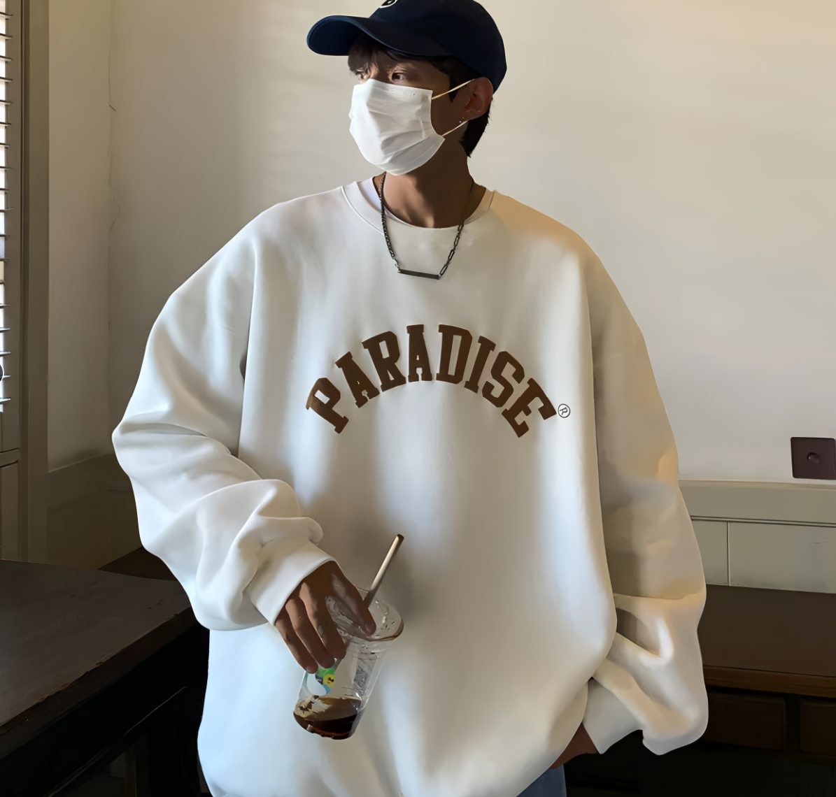 White Paradise Unisex Sweatshirt
