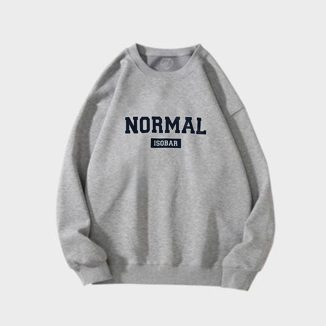 Normal Gray Sweatshirt