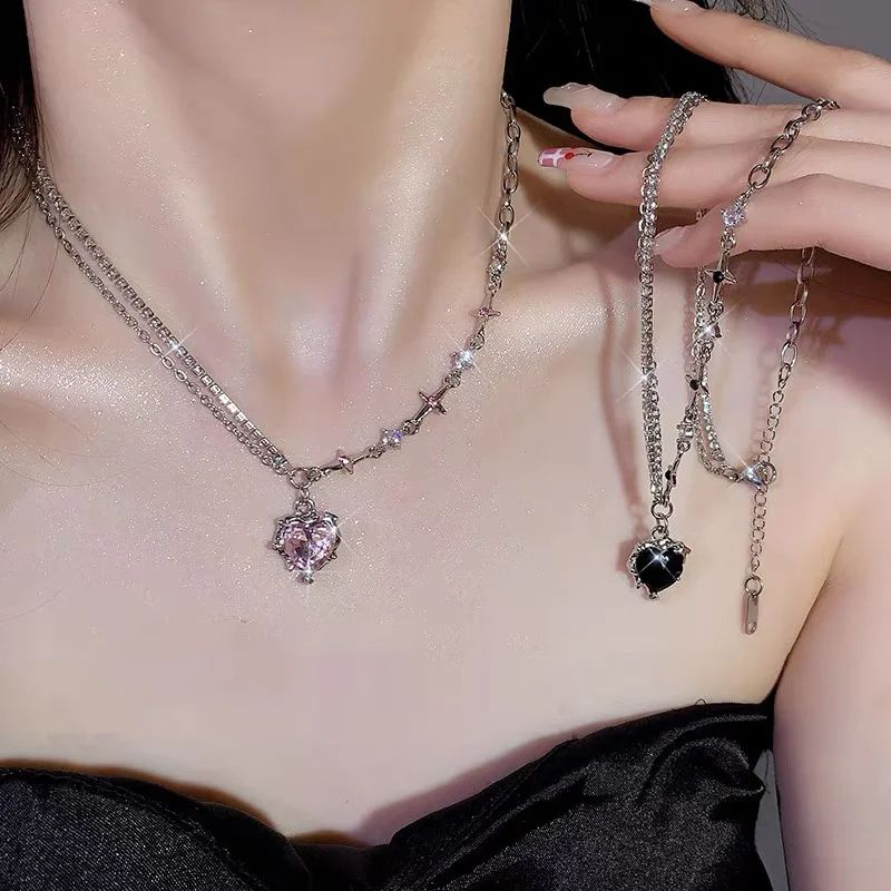Sparkling Heart Necklace
