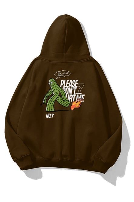 Don&#39;t Hurt Me Oversized Unisex Hoodie