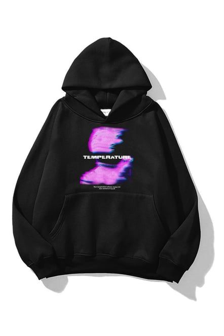 Temperature Extra Oversized Unisex Hoodie