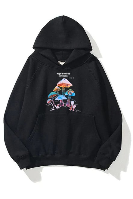 Higher World Extra Oversized Unisex Hoodie