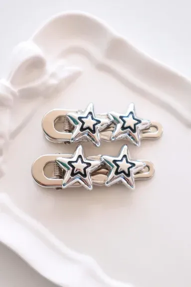 Stars 2 Hair Clips Set C