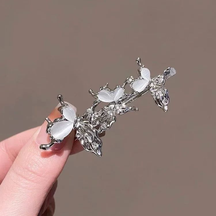 Butterfly Irregular Metal Hair Clip