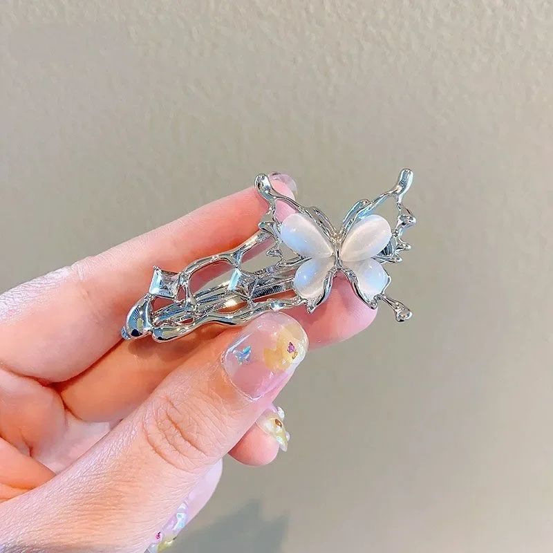 Butterfly Irregular Metal Hair Clip