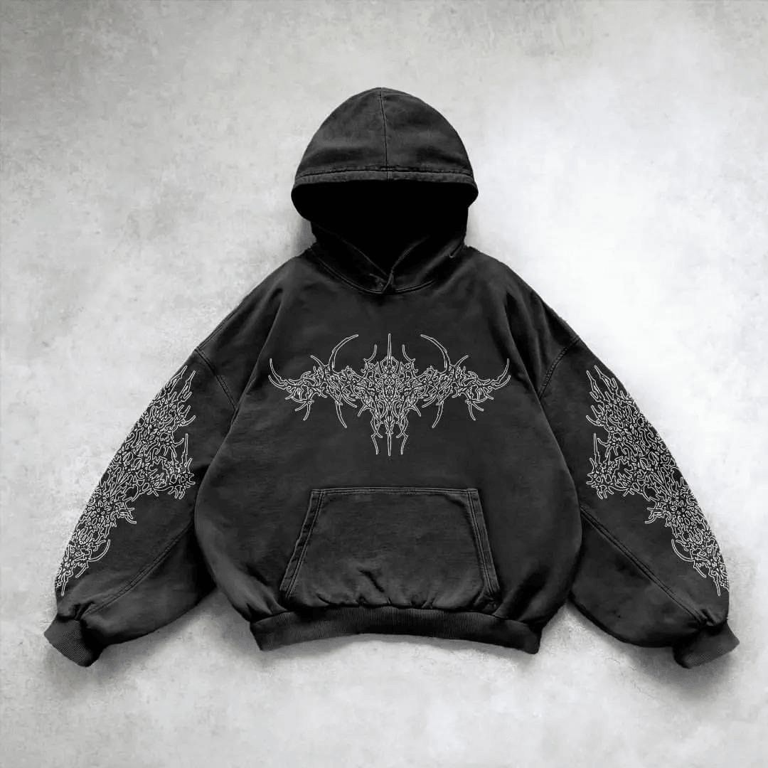 Fumed Punk Gothic Unisex Hoodie
