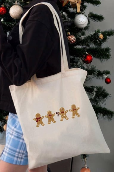 Gingerbread Men Tote Bag