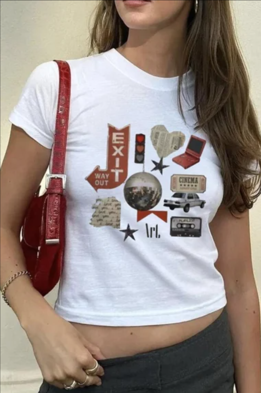 Exit Way Y2K Crop Top
