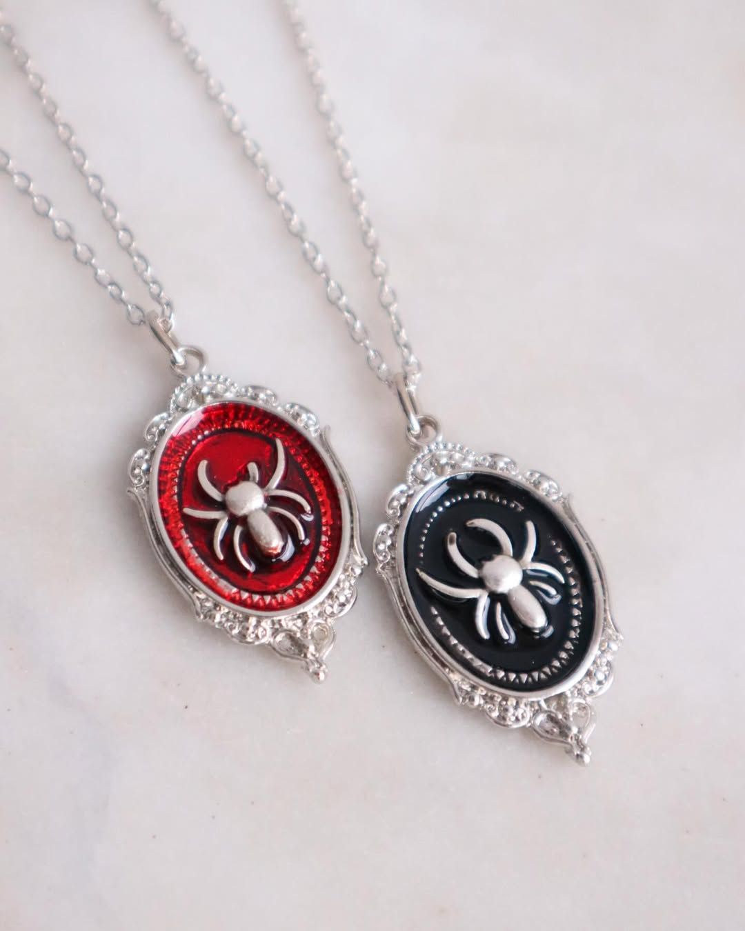 Gothic Spider Necklace