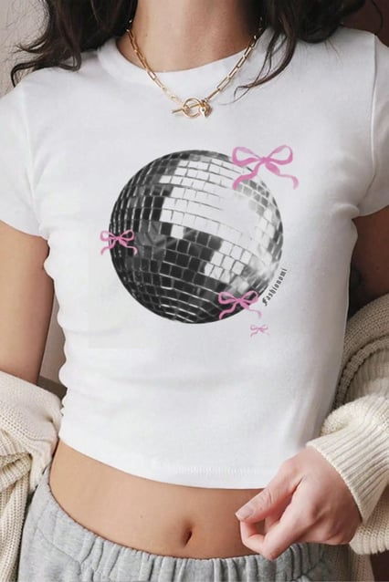 Party Bows Crop Top