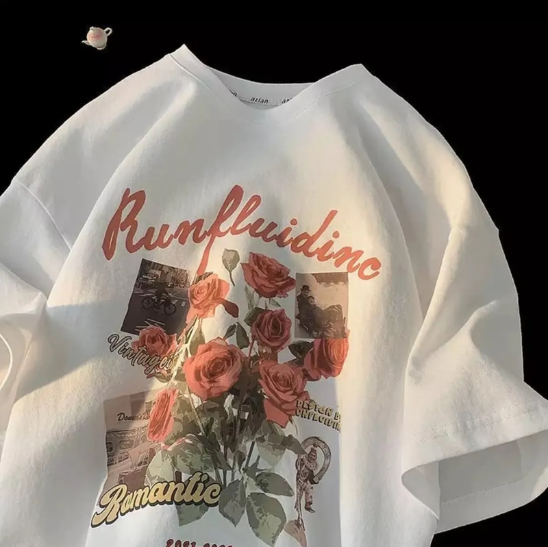 Roses Oversized Unisex Tshirt