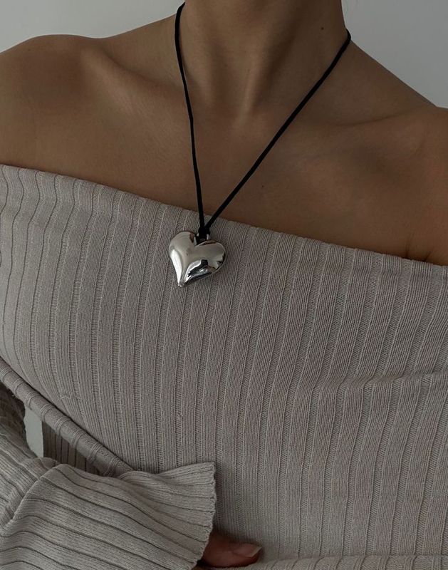 Silver Heart Necklace