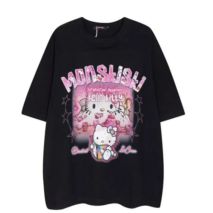 Hello Kitty Monskiki Oversized Unisex Tshirt