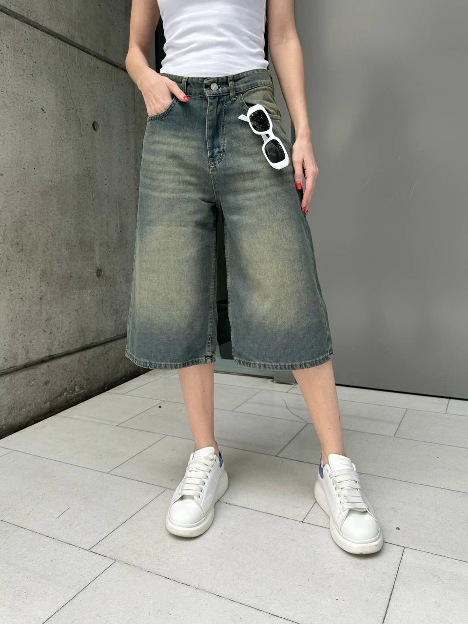 Yellow Tinted Unisex Jorts