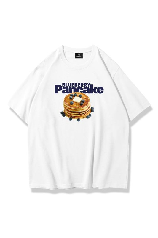 Blueberry Pancake Oversized Unisex Tshirt
