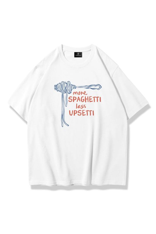 More Spaghetti Oversized Unisex Tshirt