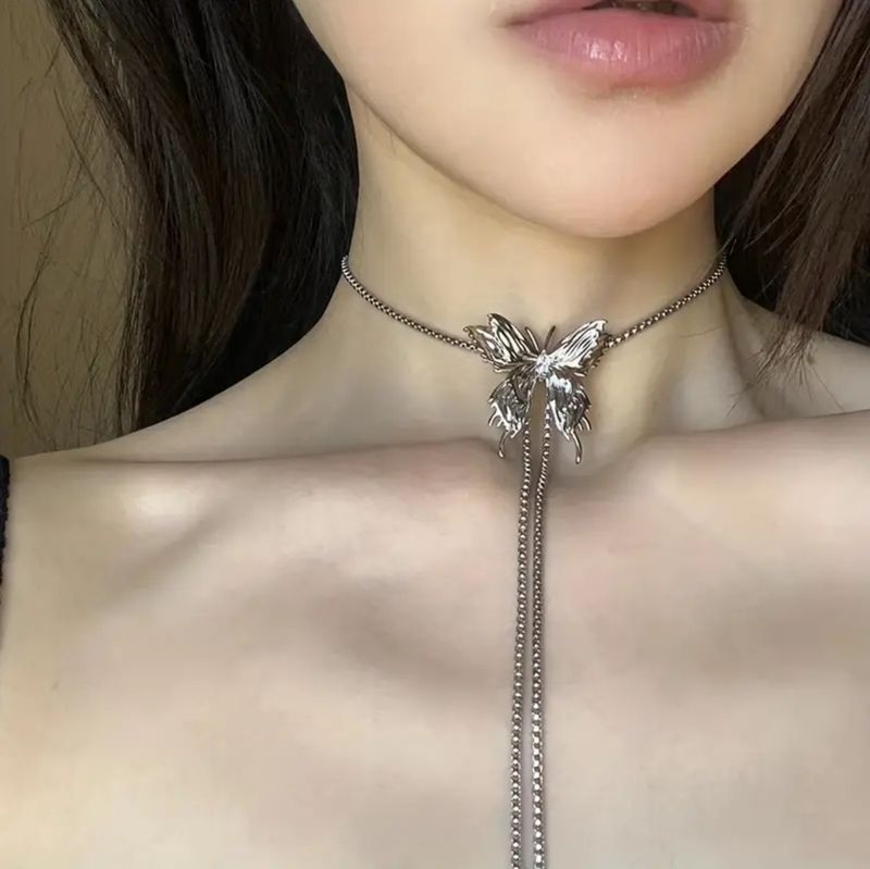 Butterfly Necklace Adjustable