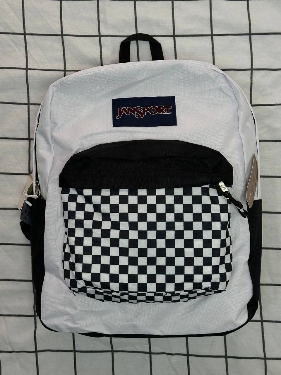 Checkered Jansport Backpack