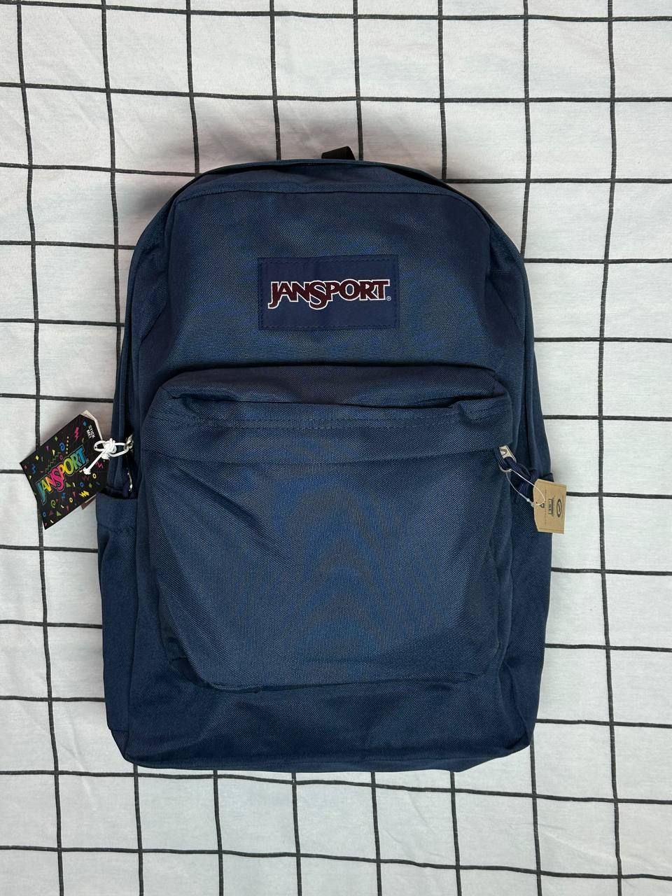 Navy Blue Jansport Backpack