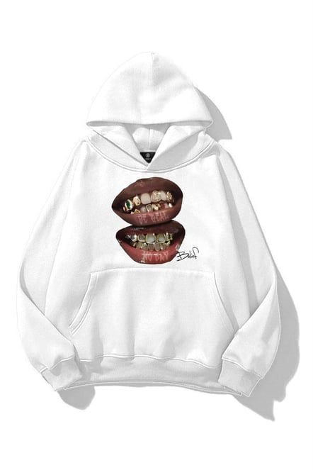 Belief White Extra Oversized Hoodie
