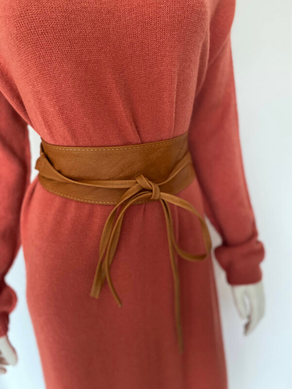 Riem echt leder camel Riem echt leder camel