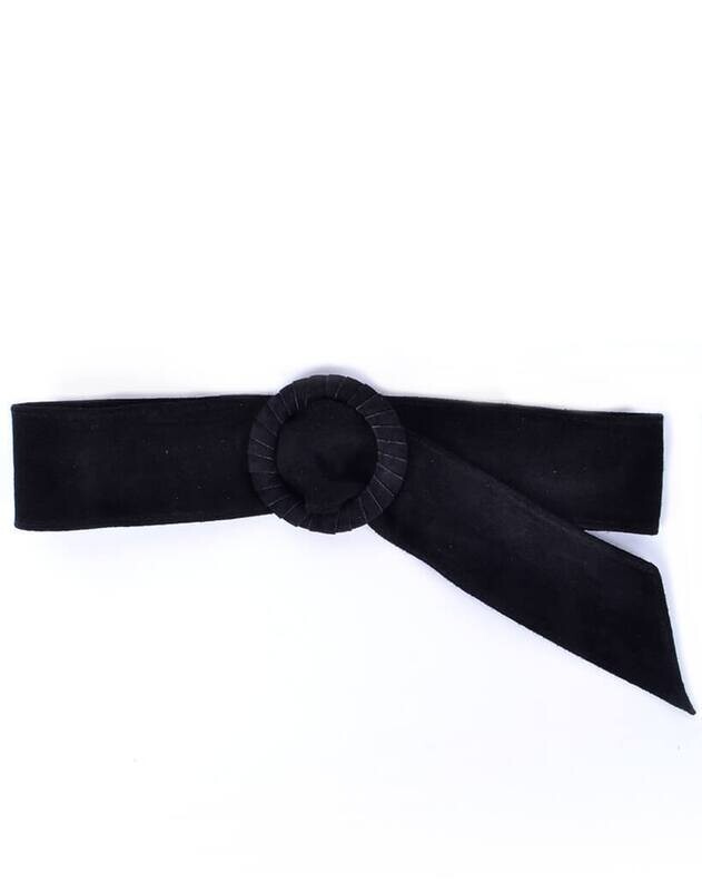 Riem suède zwart Riem suède zwart