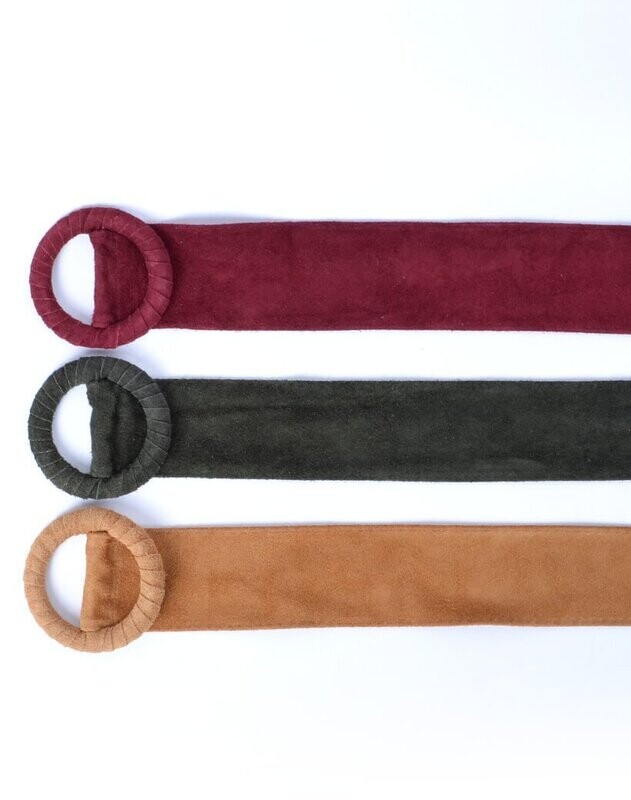 Riem suède camel Riem suède camel