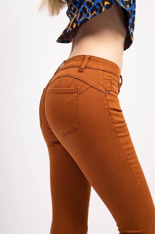 Jeans Toxik3 roestbruin Jeans Toxik3 roestbruin