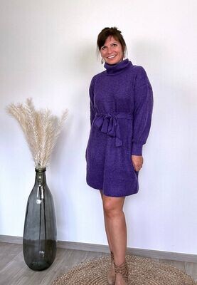 Sweater dress Lien violet