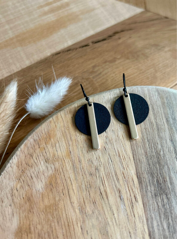 oorbellen Vivi zwart oorbellen Vivi zwart